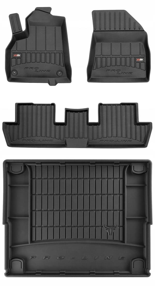 SÆT 3D gummimåtter Peugeot 3008 1 2009-2016 g