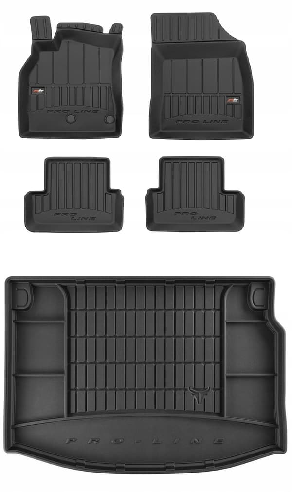 SET 3D gummimattor Renault Megane 3 HB 2008-2015