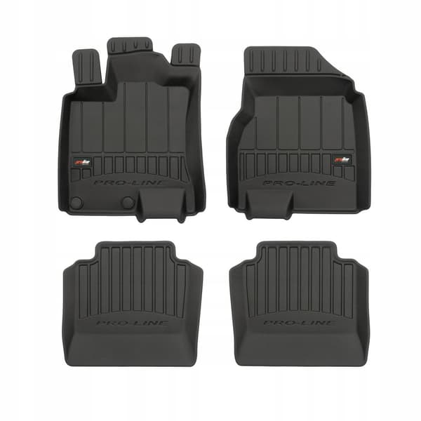 SÆT 3D gummimåtter Nissan Qashqai 1 +2 2008-2013 7 sæder