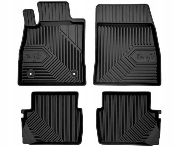 SET 77 Mattor och däckmattor Ford Fiesta Mk8 Active Halvkombi 2017-2023 g