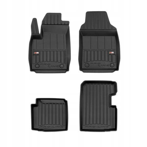 3D-matot ja tavaratilan mattosarja Fiat 500 hybrid hatchbackiin vuodesta 2020