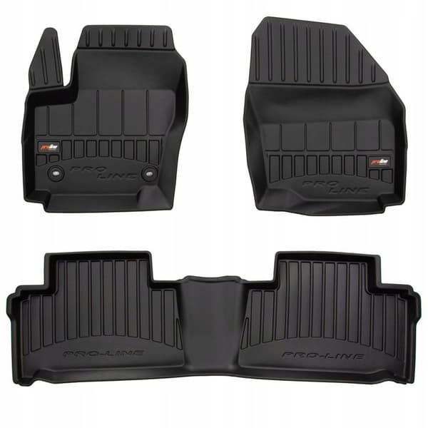 MÅTTER GUMMIDØRMÅTTER FORD Galaxy MK2 2006-2015 3D TRAG G