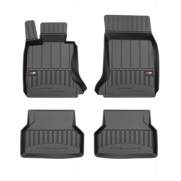 SET 3D gummimattor och golvmatta BMW 5 E60 Sedan 2003-2010