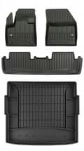 Miniatyrbillede 1 af 11: 3D KIT gummimåtter og bagagerumsmåtte DS7 Crossback fra 2017