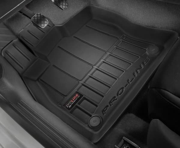MÅTTER GUMMIDØRMÅTTER Ford Fiesta Mk7 2008-2012 3D TRAG