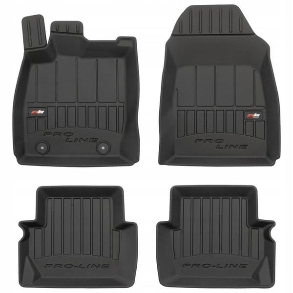 MÅTTER GUMMIDØRMÅTTER Ford Fiesta Mk7 2008-2012 3D TRAG