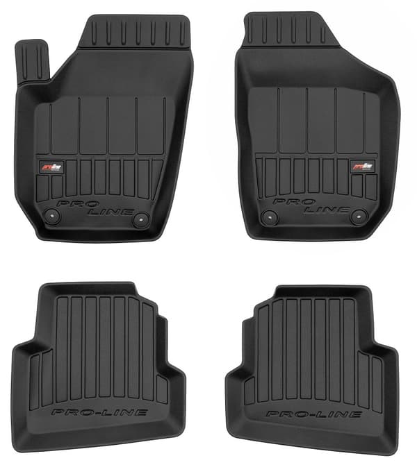 MÅTTER GUMMIDØRMÅTTER SKODA Fabia 2 2007-2014 3D TRAG