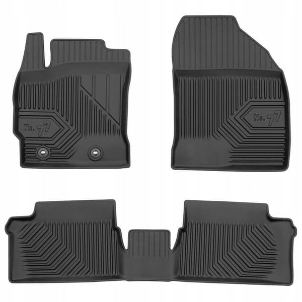 GUMMI MÅTTER TOYOTA AURIS 2 2012-2018 TROUGH 77