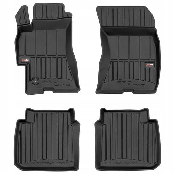 MÅTTER, DØRMÅTTER, GUMMIDØRMÅTTER, SUBARU LEGACY 4 2003-2009, 3D-TRUD