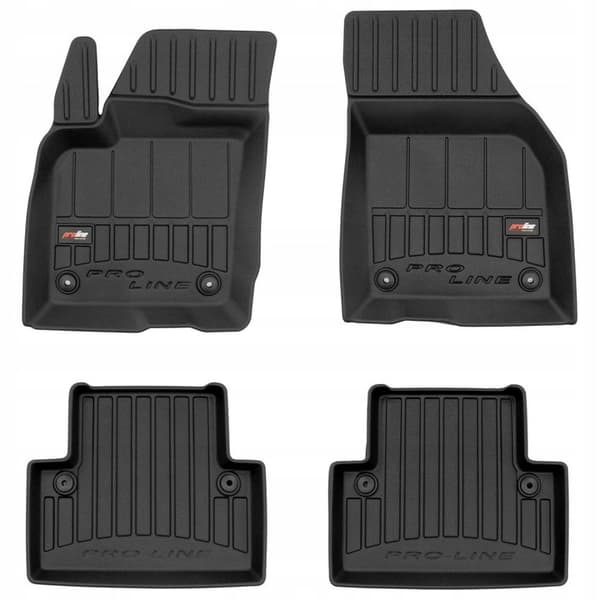MÅTTER GUMMIDØRMÅTTER VOLVO V50 2004-2012 3D TRUD