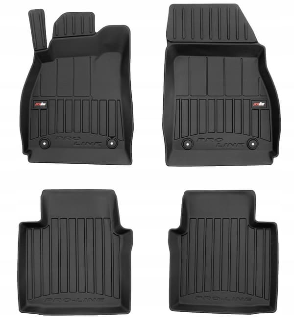 MÅTTER GUMMIDØRMÅTTER SAAB 9-5 3 2010-2012 3D TRUD