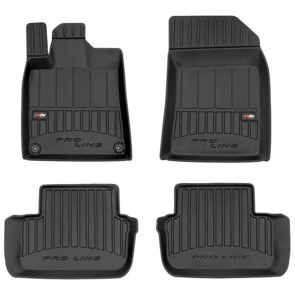 MÅTTER GUMMIVISKERMÅTTER PEUGEOT 407 2004-2011 3D TRUD