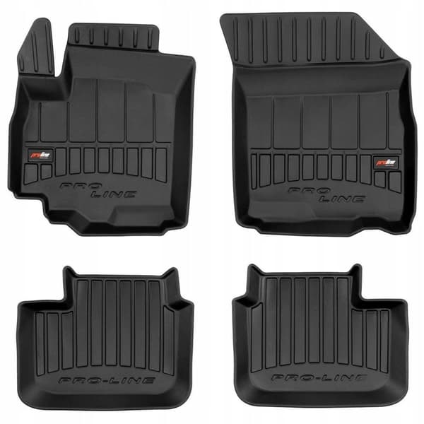 MÅTTER GUMMIDØRMÅTTER FIAT Sedici 2006-2014 3D TRAG