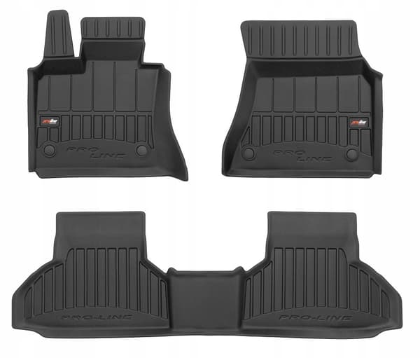 MÅTTER GUMMIDØRMÅTTER BMW X6 F16 fra 2015-2019 3D TRAG