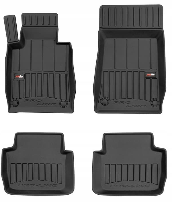 MÅTTER GUMMIDØRMÅTTER BMW 3 E46 1998-2005 3D TRAG