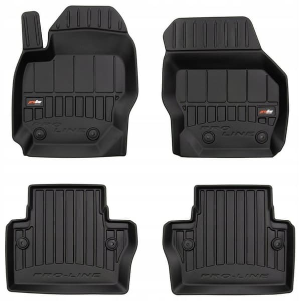 MÅTTER GUMMIDØRMÅTTER VOLVO S80 2 2006-2016 3D TRUD