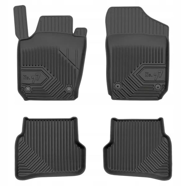 GUMMI MÅTTER SKODA Fabia 3 2014-2022 TROUGH 77