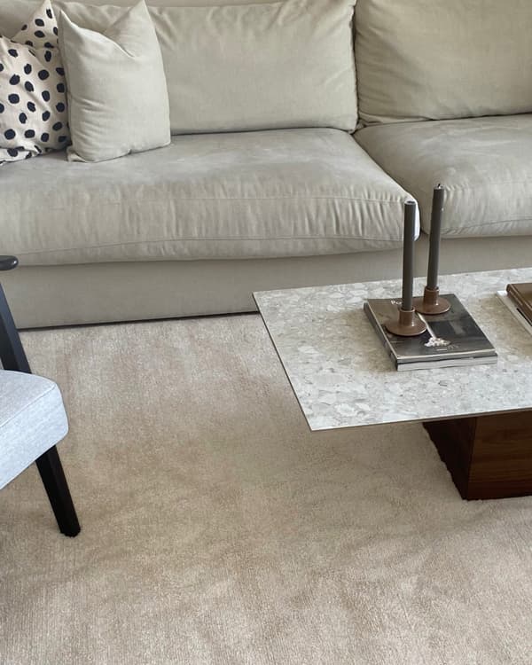 Rund Milli Beige