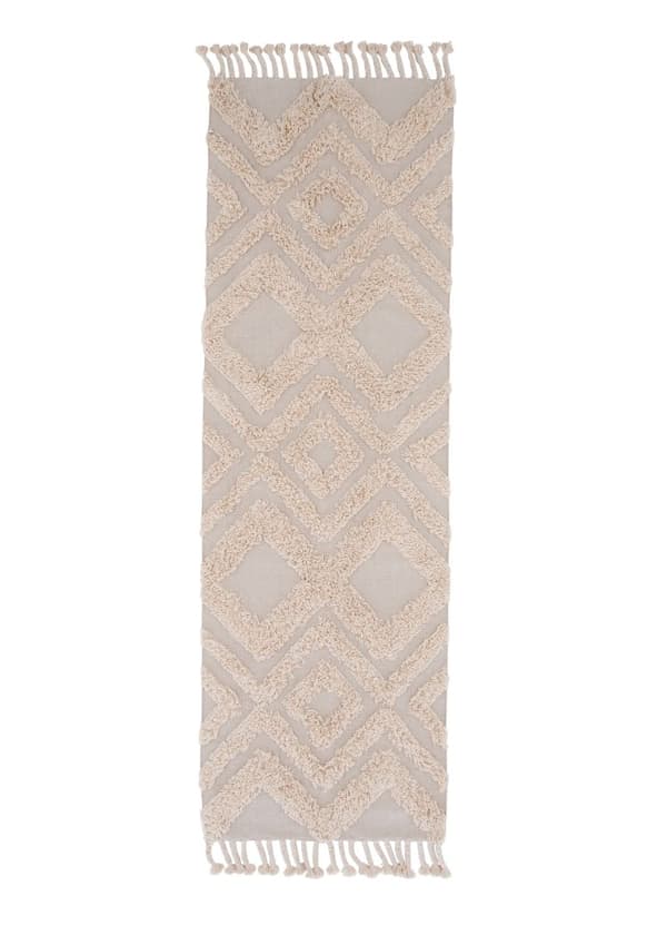 Rio Beige Gångmatta Beige 80x250 cm