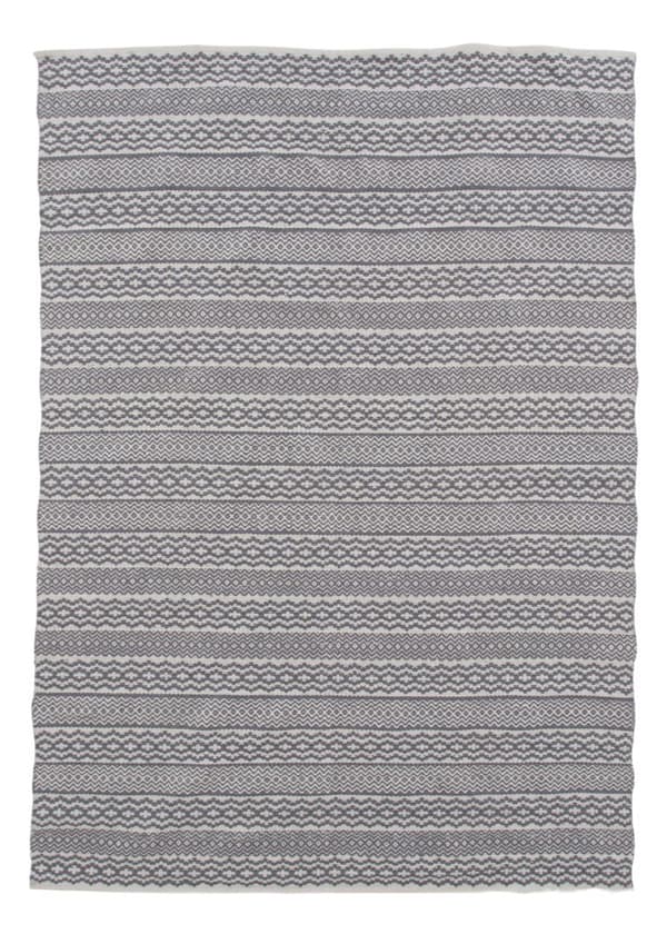 Taro Ljusgrå Ullmatta Ljusgrå 170x240 cm