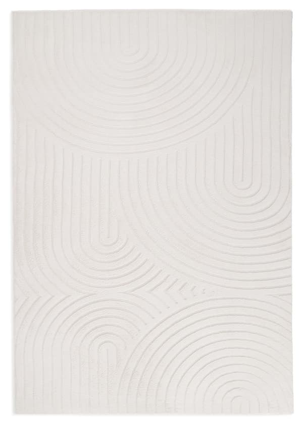 Tvättbar Pälsmatta Rabbit Bene Offwhite Offwhite 140x200 cm