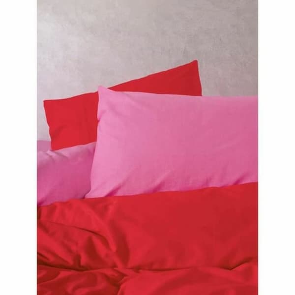Täckslagsset Röd Rosa 220 x 240 cm