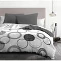 Miniatyrbild 3 av 3: Täckslagsset HOME LINGE PASSION Audace Grå Ljusgrå 240 x 260 cm