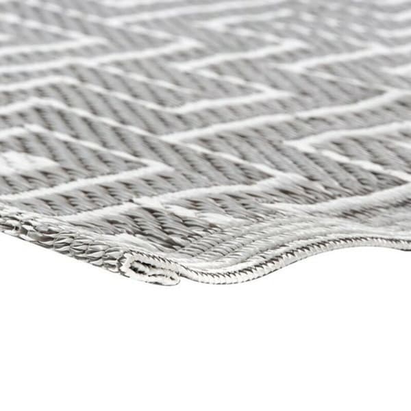 Tæppe DKD Home Decor Grå Polypropylen (PP) (2 pcs)