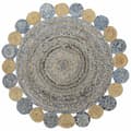 Miniatyrbillede 1 af 4: Tæppe DKD Home Decor Blå Multifarvet Indianer mand (200 x 200 x 1 cm)