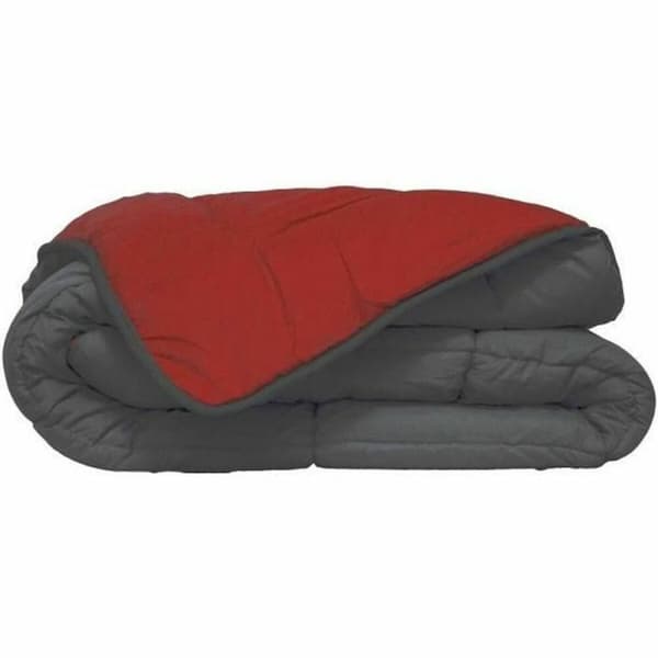 Dyne Poyet Motte Rød Grå 200 g/m² 140 x 200 cm