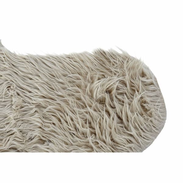 Matto DKD Home Decor Beige (160 x 150 x 2 cm)