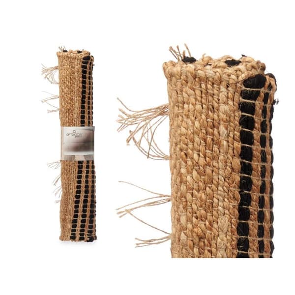 Tæppe 84862-CEEJAY Sort Natur 60 x 90 cm (12 enheder)