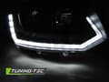 Miniatyrbild 3 av 5: Strålkastare till VW T5 10-15 TUBE LIGHT T6 SER SVART