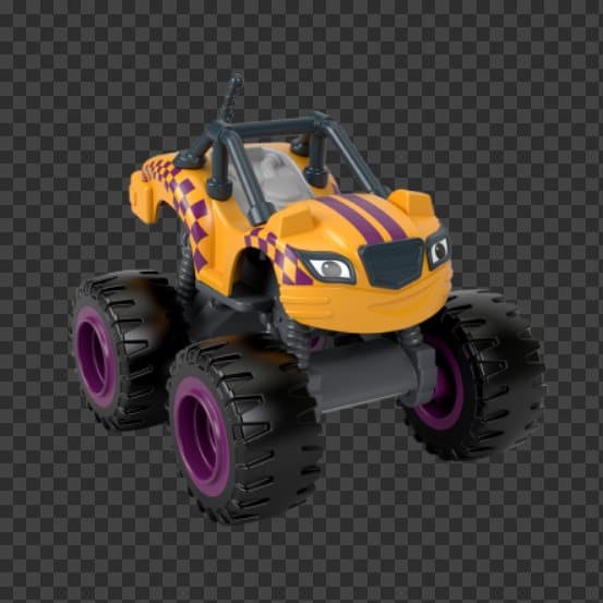 Blaze And The Monster Machines Racing Flag Stripes