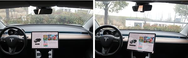 Tesla Model Y / 3 vridbar skärm / infotainment