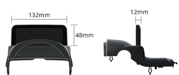 Tesla Model Y/3 hastighetsmätare bakom ratten, HUD, Tesla SpeedPRO Advanced, AMD