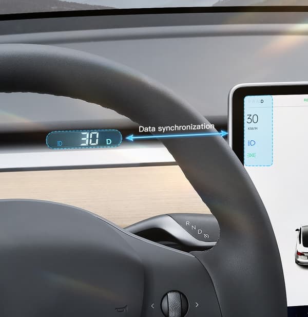Tesla Model Y/3 hastighetsmätare, HUD, 3:e generationen, Tesla SpeedPRO Speedometer