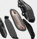 Miniatyrbild 5 av 5: Tesla bilnyckel KEY FOB för Model Y & Model 3 - Röd
