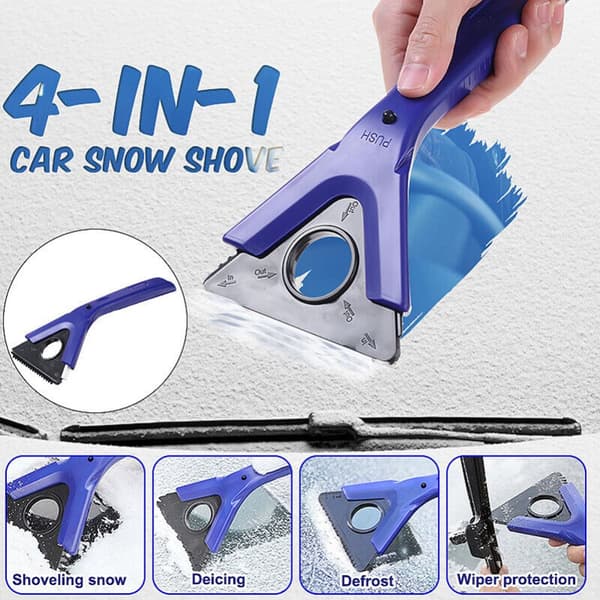 Car Snow Removal Shovel Glass Ice Scraper Window Frost Brush -työkalu