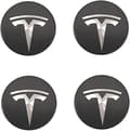 Miniatyrbild 1 av 3: Tesla centrumkåpa, 56mm, silver - 1st