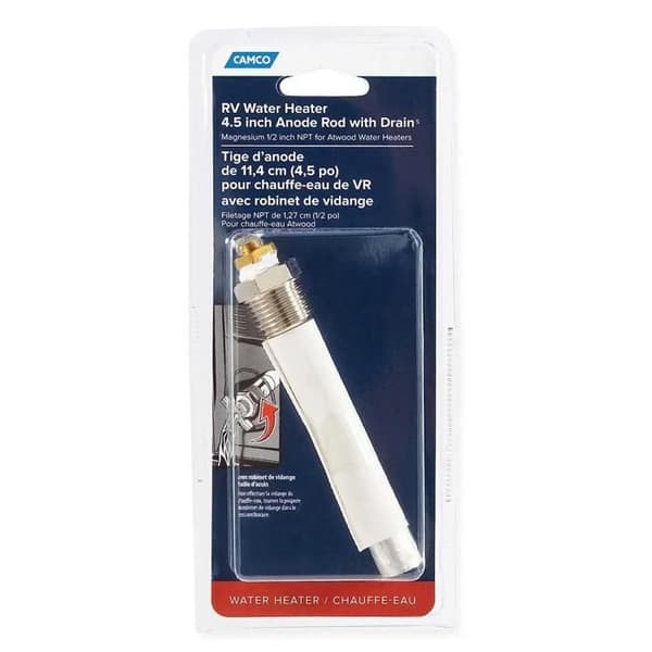 Anodstång för varmvattenberedare - Camco - 11533 - Magnesium - För aluminiumtankar