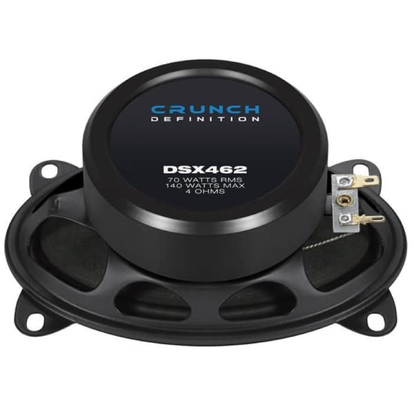2 CRUNCH-HÖGTALARE DSX462 DSX 462 2-vägs koaxial 4" x 6" 10 x 15 cm 70 watt rms 140 watt max 4 ohm, per par