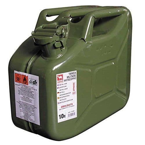 Rallygodkänd militär metallflaska, 10 L - 11232