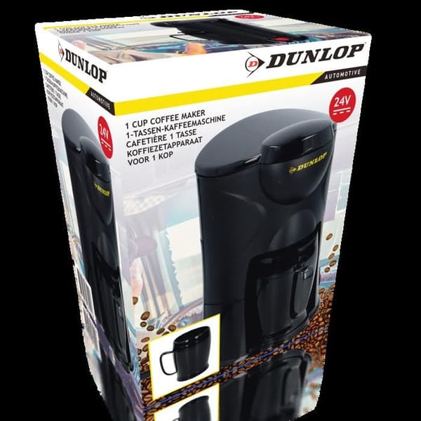 Dunlop 24V bil/lastbil kaffemaskin