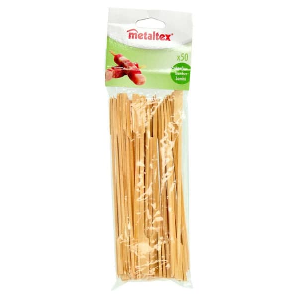 Metaltex Bamboe Cocktailprikkers 20 cm 50 stk