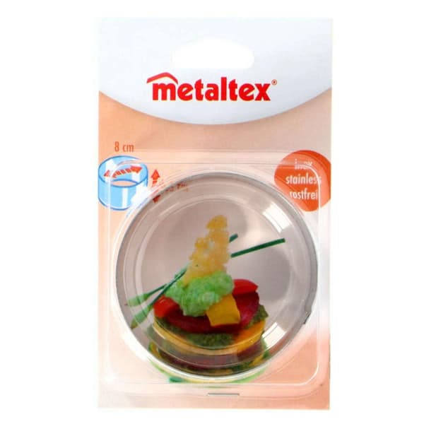 Metaltex Bakring 8x4,5 cm RVS