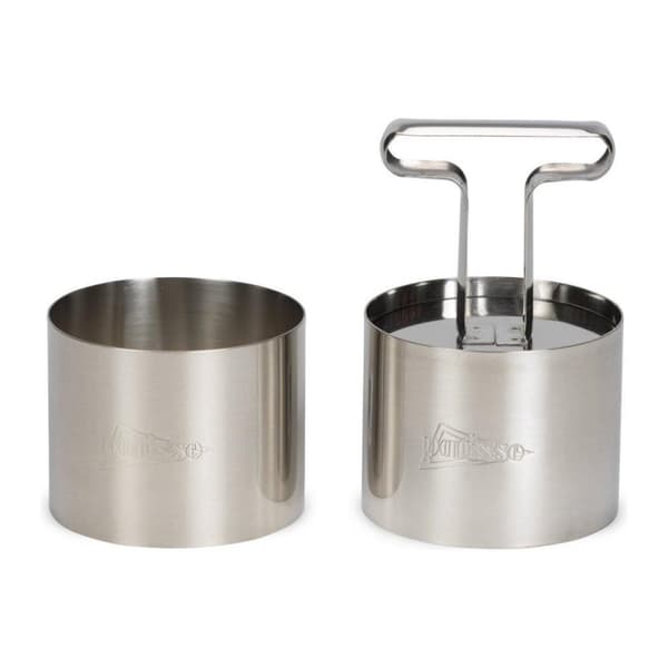 Patisse Garneerringen met Uitdrukker 7x5,5 cm 3 st RVS