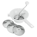 Miniatyrbillede 2 af 2: Metaltex Passeerzeef 20 cm RVS/Wit