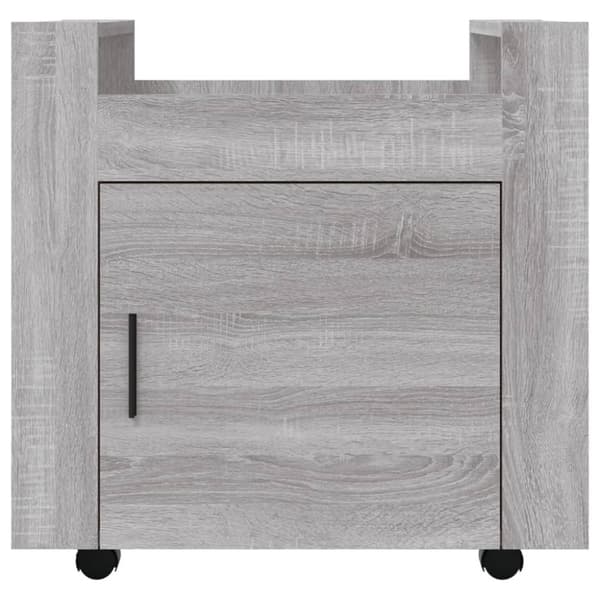 Kontorvogn 60x45x60 cm konstrueret træ grå sonoma-eg - Skrivebordsvogn - Skrivebordsvogne - Home & Living