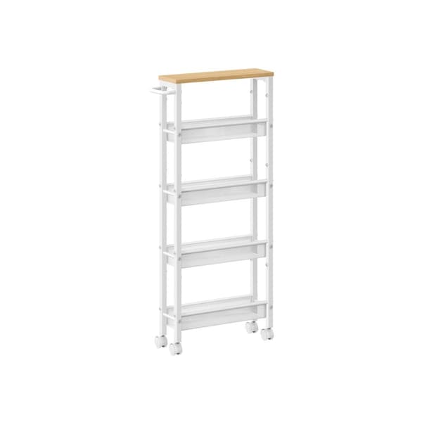 Trolley - 5 niveauer - på hjul - 13 x 45,4 x 99,6 cm